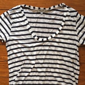 Splendid U Neck Short Sleeve Tee